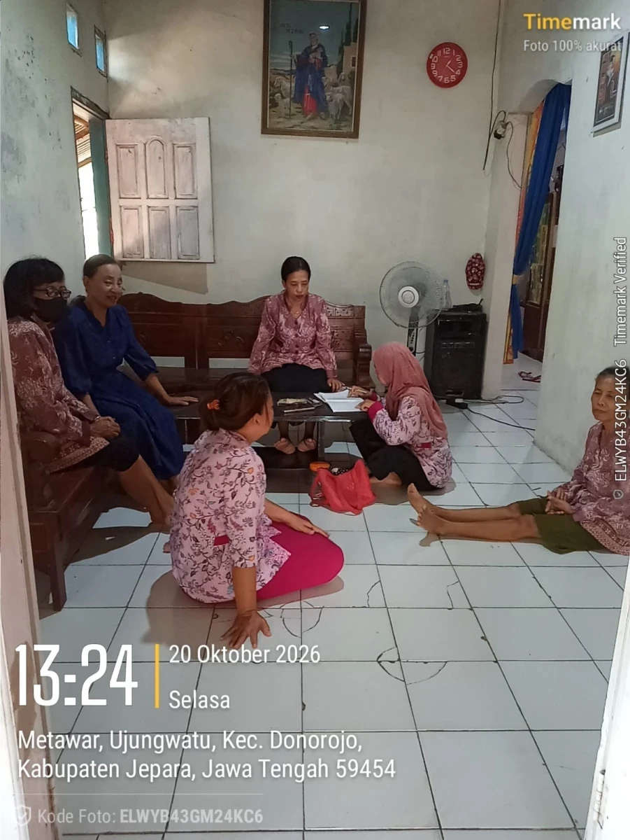 PERTEMUAN PKK RT 06 RW 01 METAWAR SEKALIGUS RAPAT PERSIAPAN HSN dan FESTIVAL  