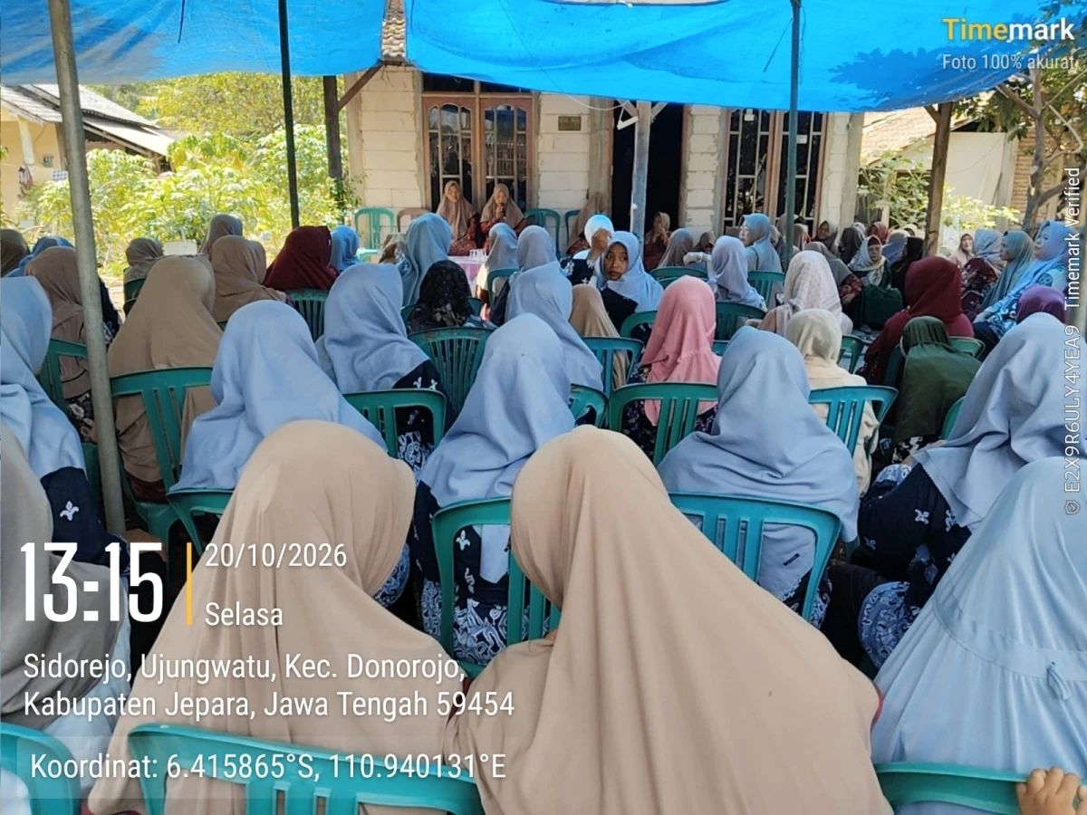 PERTEMUAN PKK RT 01 RW 02 SIDOREJO