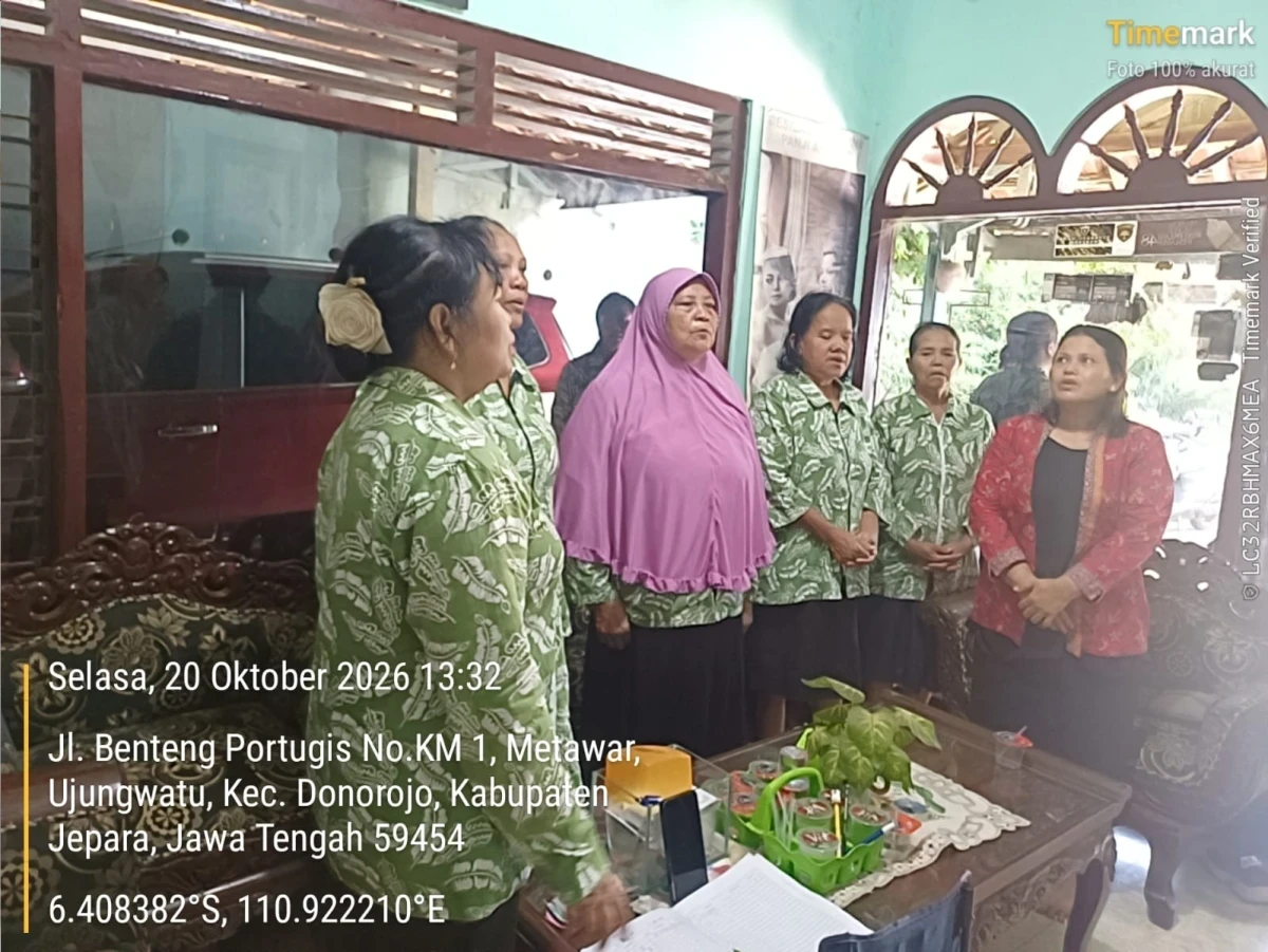 PERTEMUAN PKK RT 01 RW 01 METAWAR 