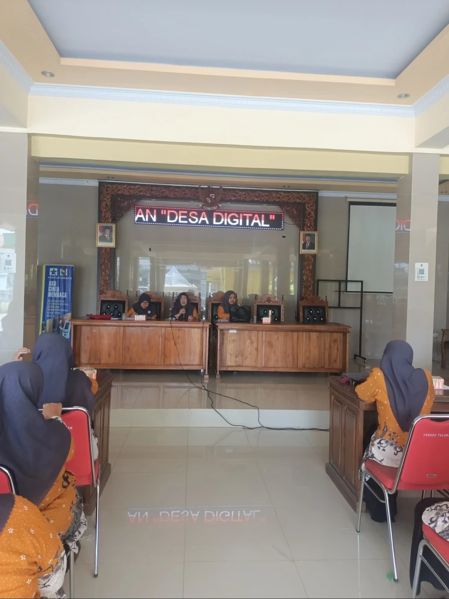 Rakor TP. PKK Desa Tulakan Bulan Oktober 2026