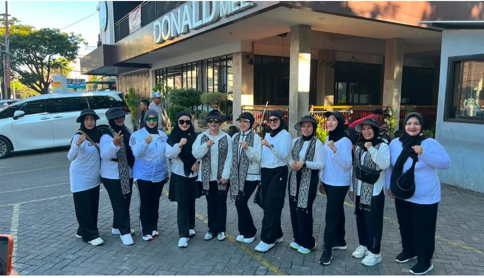 Jalan Sehat Anti Mager dan Festival Kuliner HKG PKK ke-54
