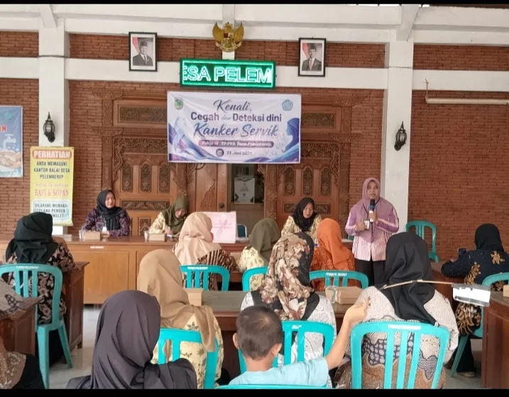 Kenali, Cegah dan Deteksi dini Kanker Serviks oleh POKjA IV TP.PKK Desa Pelemkerep