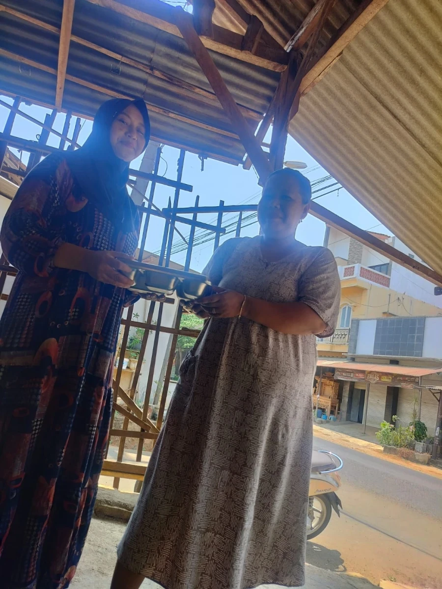 Pemberian MBG bagi Ibu Hamil di Posyandu Kasih Ibu 5