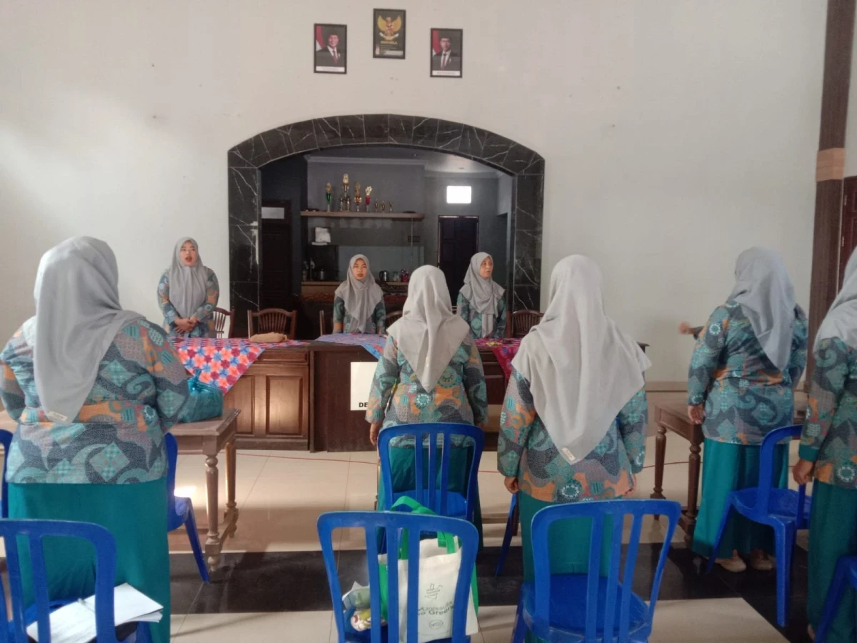 Rapat Koordinasi Bulanan TP. PKK Desa Bantrung