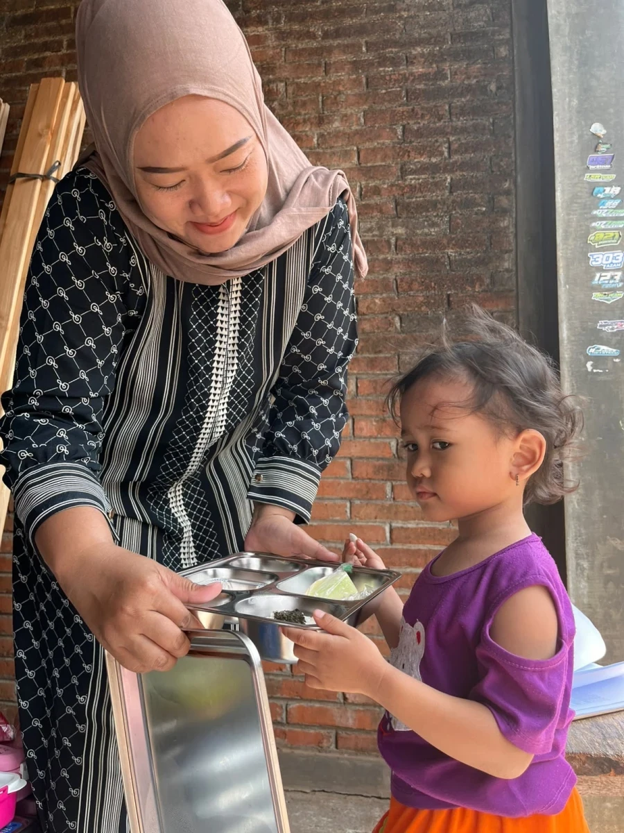 kegiatan pendistribusian Mbg meliputi balita,bumil,busuii