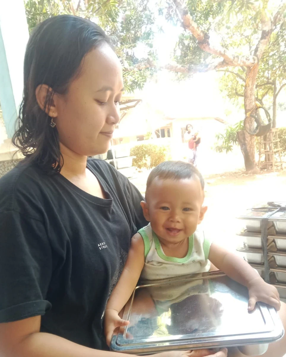 Sajian Nutrisi MBG Busui Posyandu Harapan 11 RW 04 Karanggondang!