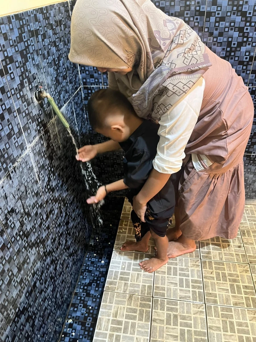 Praktik Wudhu