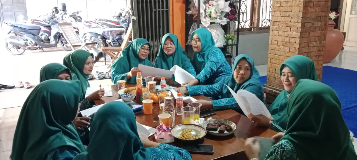 Rapat inti PKK Desa Ngabul