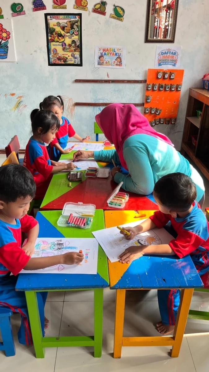 KREATIVITAS di POS PAUD MUTIARA BUNDA