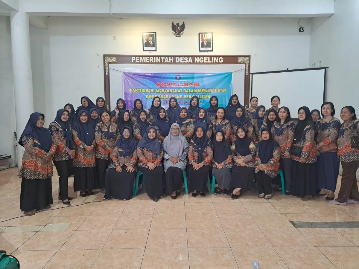 program kerja pokja 1 TP PKK Desa Ngeling