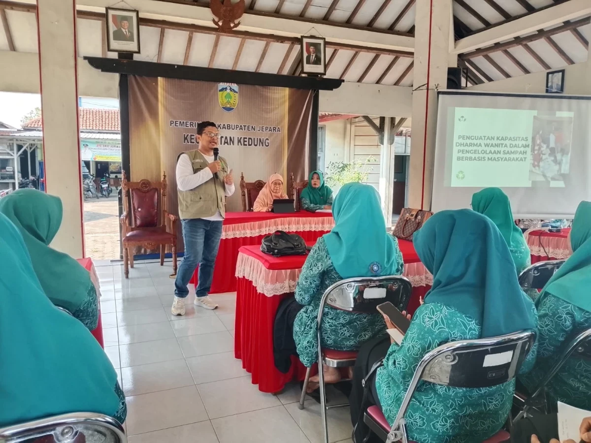 Rakor TP PKK Kecamatan Kedung dan TP PKK Desa Se Kecamatan Kedung