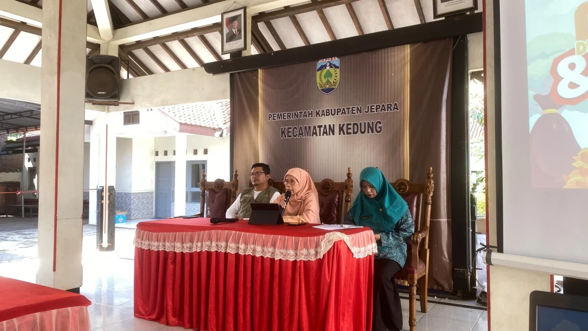 Rapat koordinasi TP PKK Kec dengan TP PKK Desa se- Kec Kedung