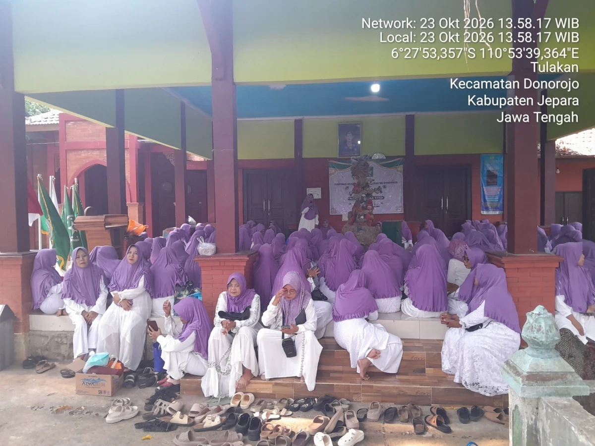 Majlis Ta'lim inhadun nufus bersama Muslimat NU Ancab Donorojo