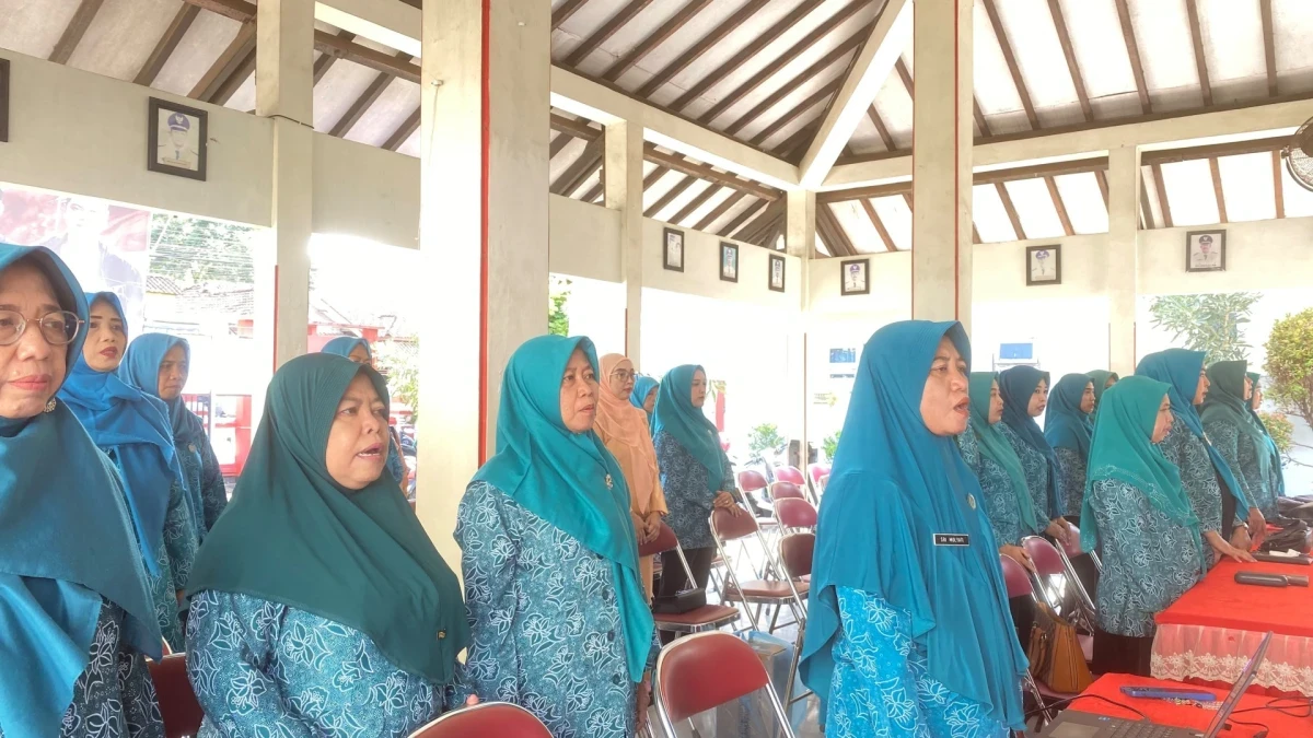 Rakor tp PKK sekecamatan Kedung 