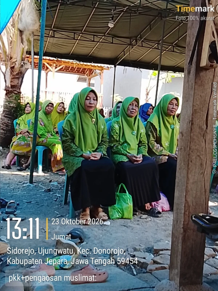 TP.PKK DESA HADIR DI IDAROH 7 HARI Sdri.CINDY APRILIYANI