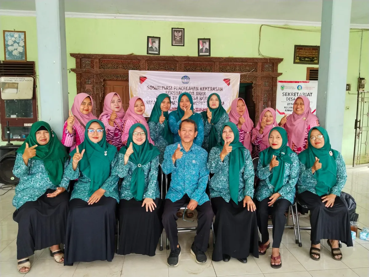 Sosialisasi Pokja 1 (Pencegahan Kekerasan Seksual Pada Anak) di Balai Desa Ngroto 