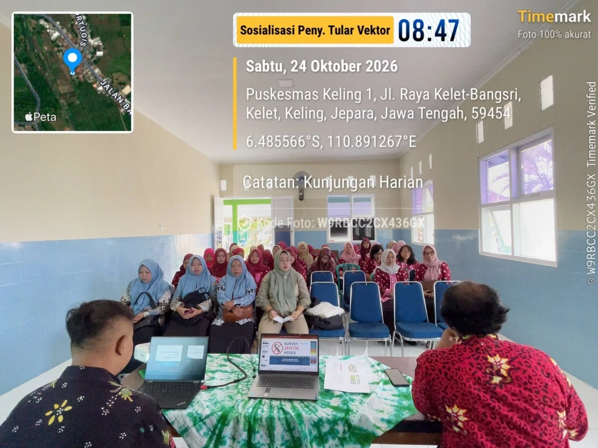 Sosialisasi penyakit menular oleh puskesmas keliling 1