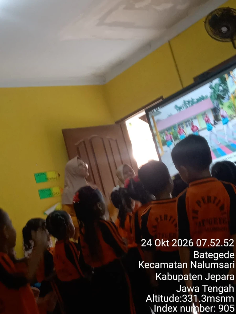 Kegiatan senam Indonesia hebat 