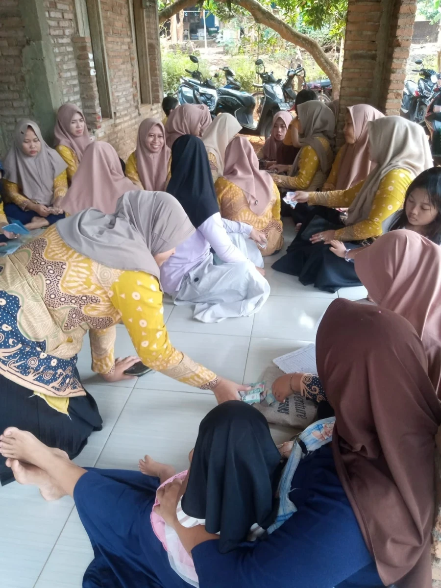 Kegiatan Rakor PKK RT 04 RW 01 Desa Kaliaman