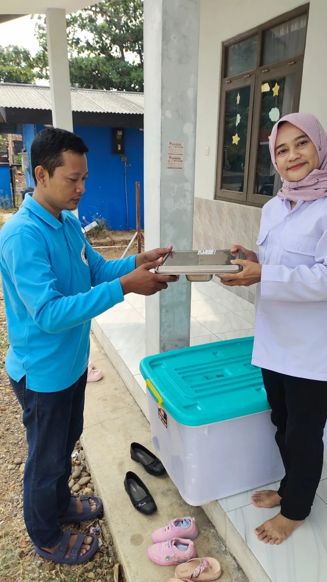 Penerimaan mbg pos paud Al khusna