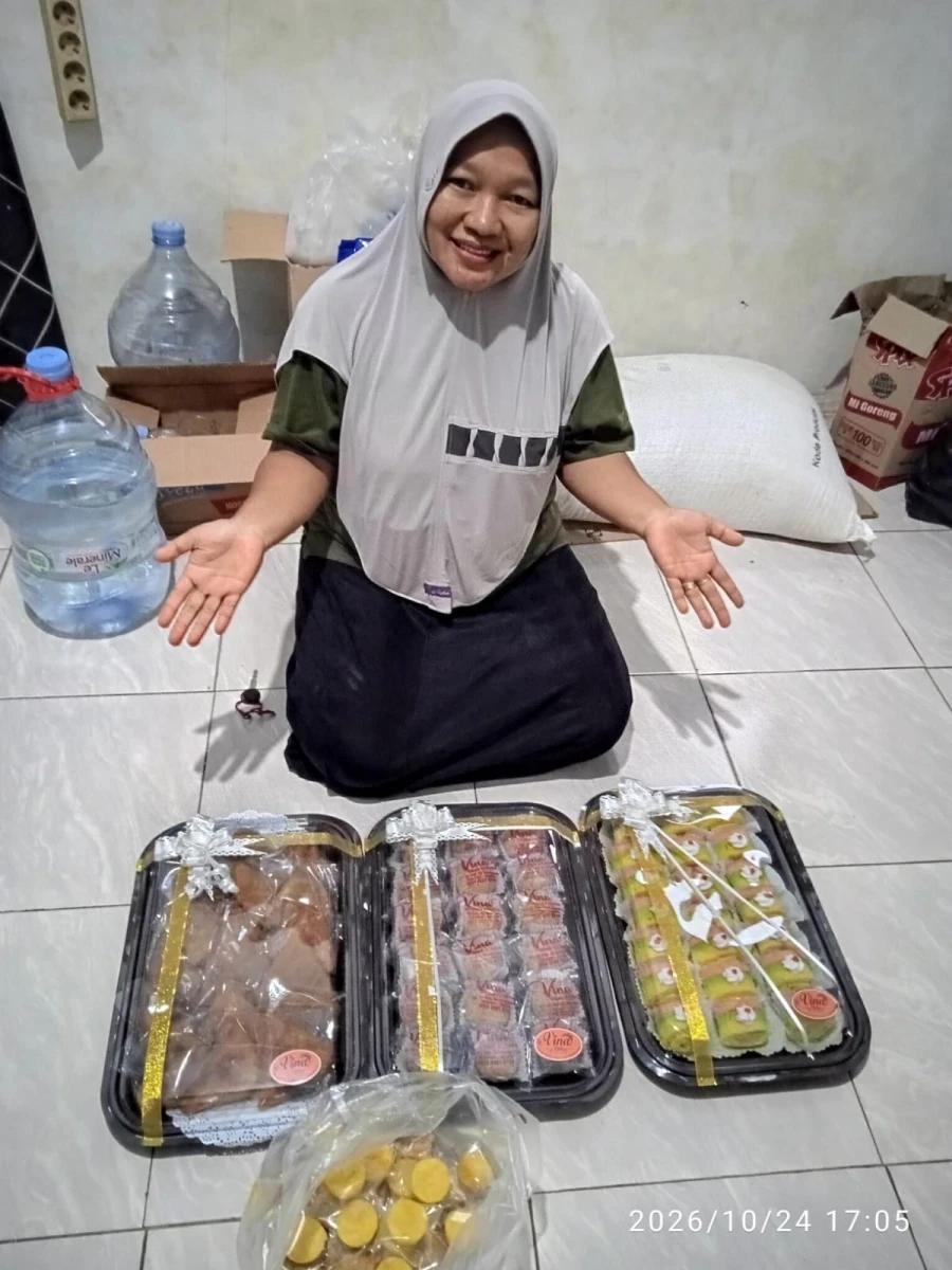 Pokja 3 Vina Snack mendapatkan pesanan makanan
