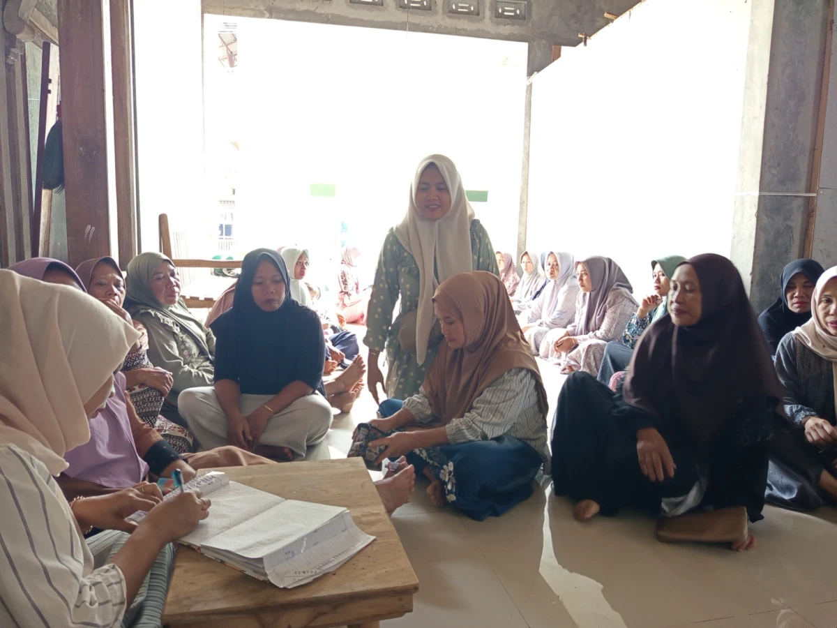 Memperingati hari santri nasional pkk RT 08/02 desa Demangan