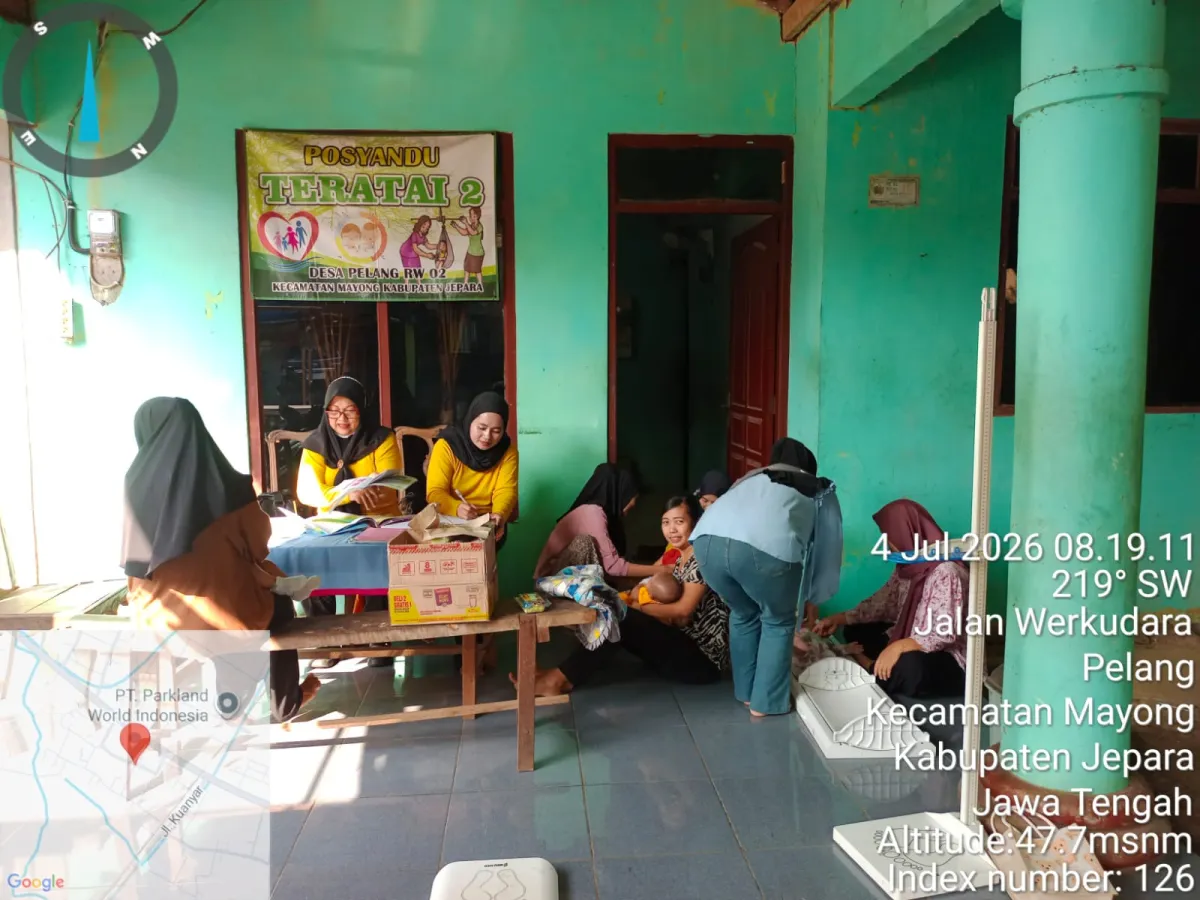 POSYANDU TERATAI II Desa Pelang Pada Bulan Juli