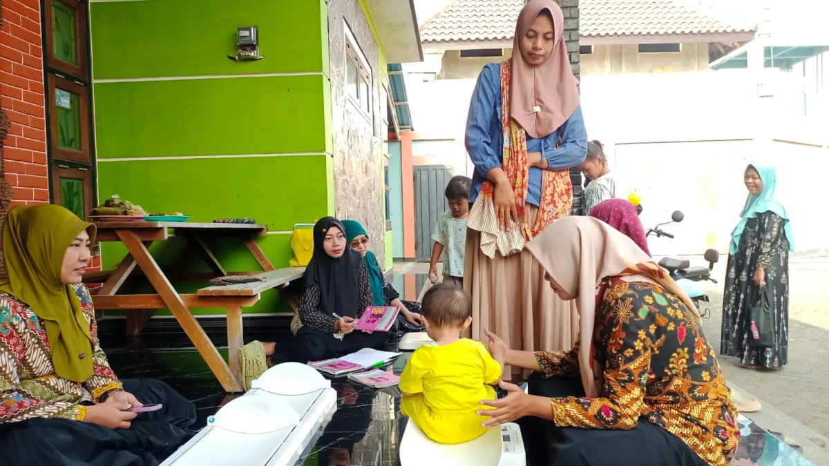 POSYANDU TERATAI I Desa Pelang Pada Bulan Juli