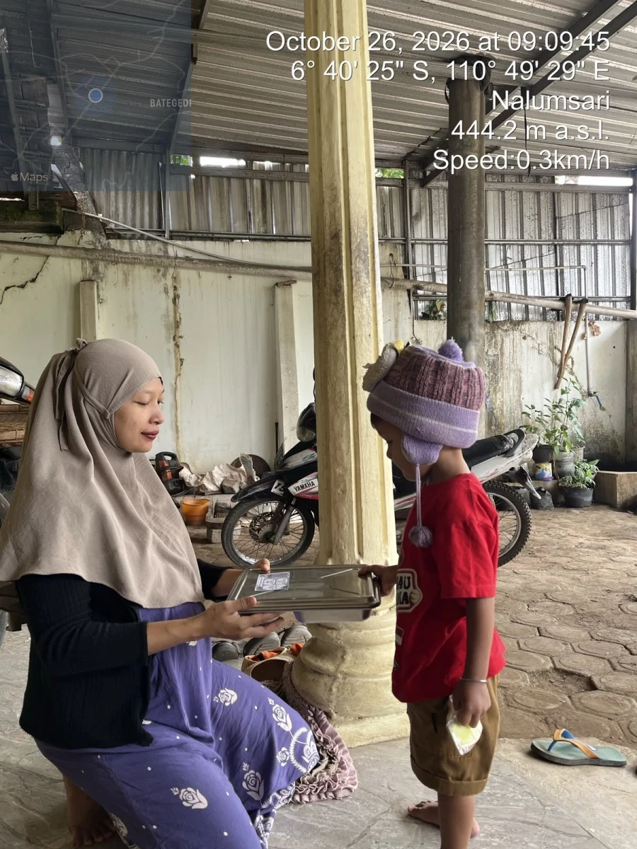 Pemberian mbg bagi balita stunting 