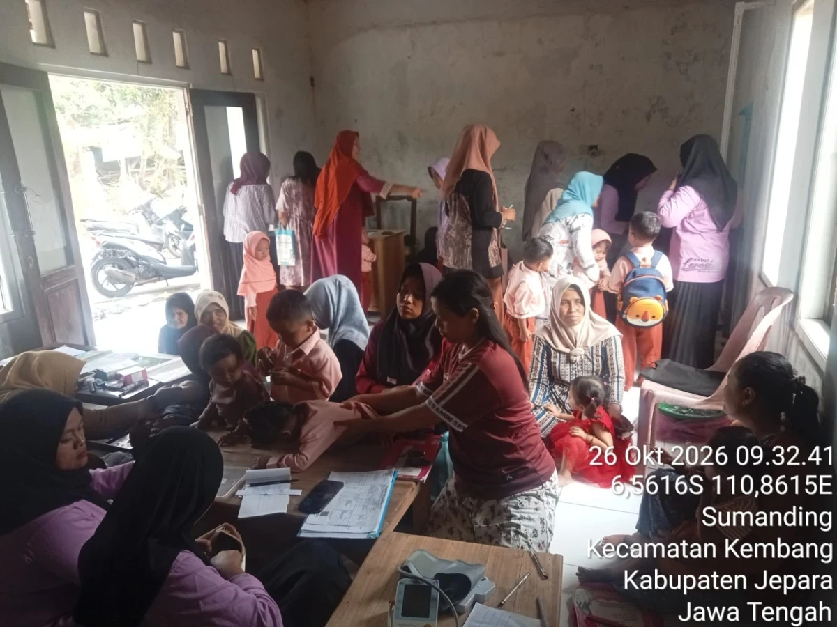 Penimbangan dan pengukuran balita, produktif, dan lansia