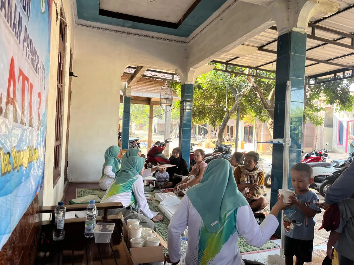Posyandu melati 3 bulan juli 