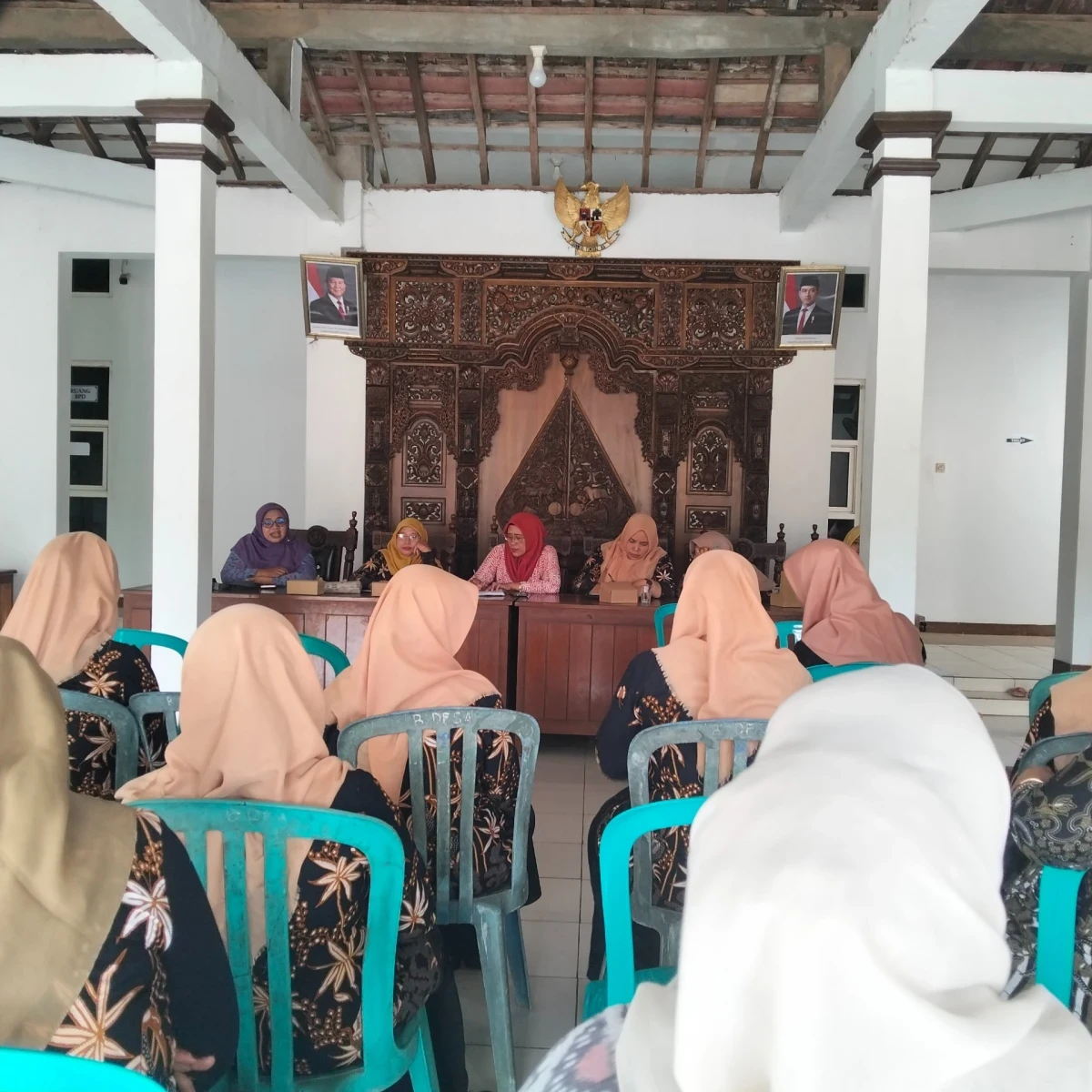 Rakor tp PKK desa Ngasem 