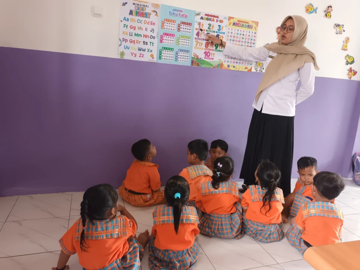 Langkah kecil menuju pintar bersama Pos PAUD Tubanan Gemilang 