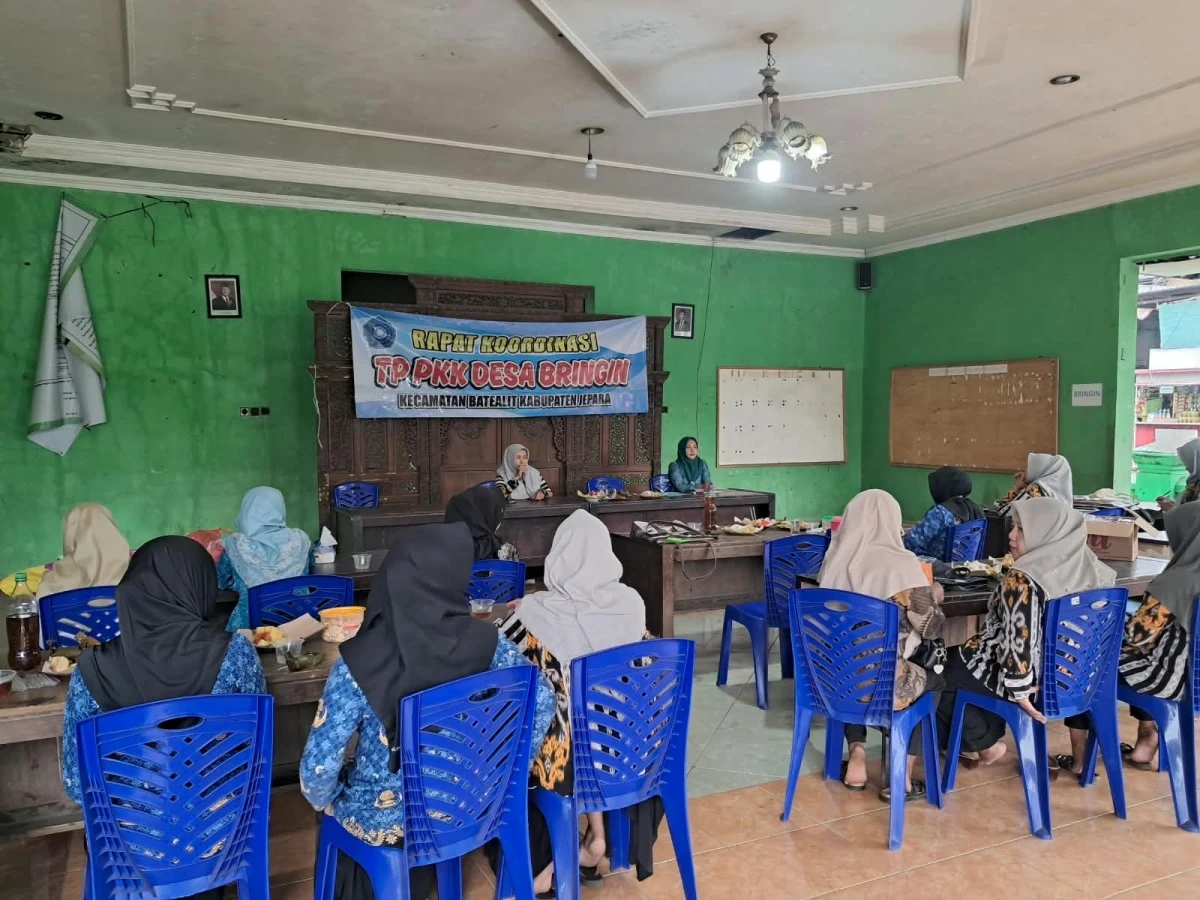 Rakor tp PKK desa bringin