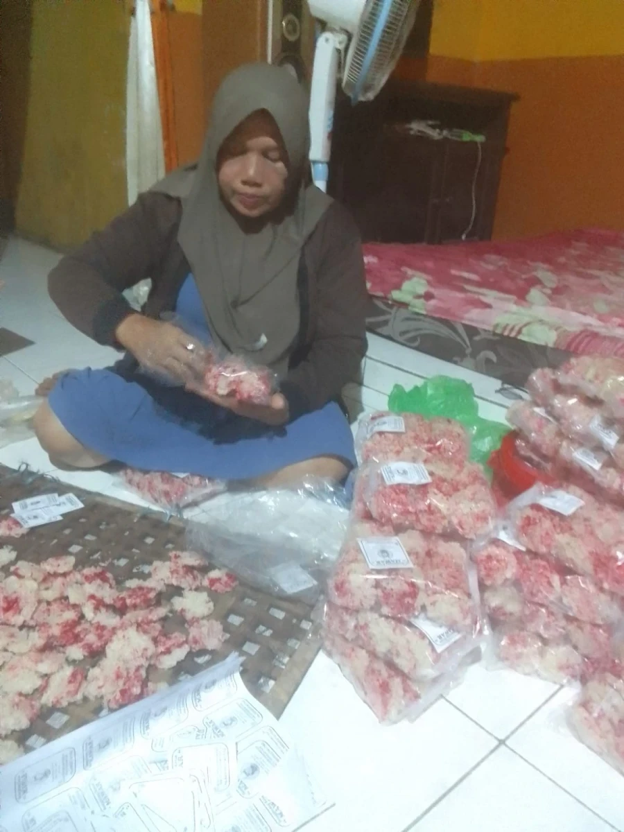 Krecek ketan sebagai produk olahan lokal