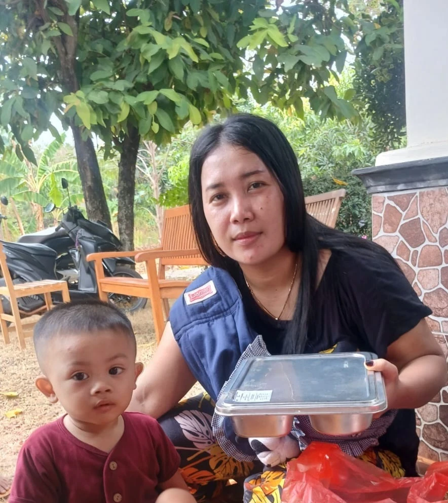 Pemberian Makanan Bergizi (MBG) untuk Ibu Menyusui di Posyandu Harapan 4 RW 06 Karanggondang