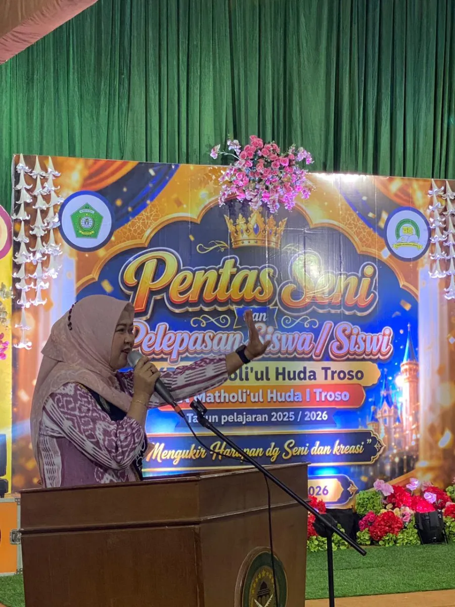 Bunda PAUD Kecamatan Pecangaan Apresiasi Bakat Seni Siswa di Panggung Gembira KB/RA Matholi'ul Huda I Troso