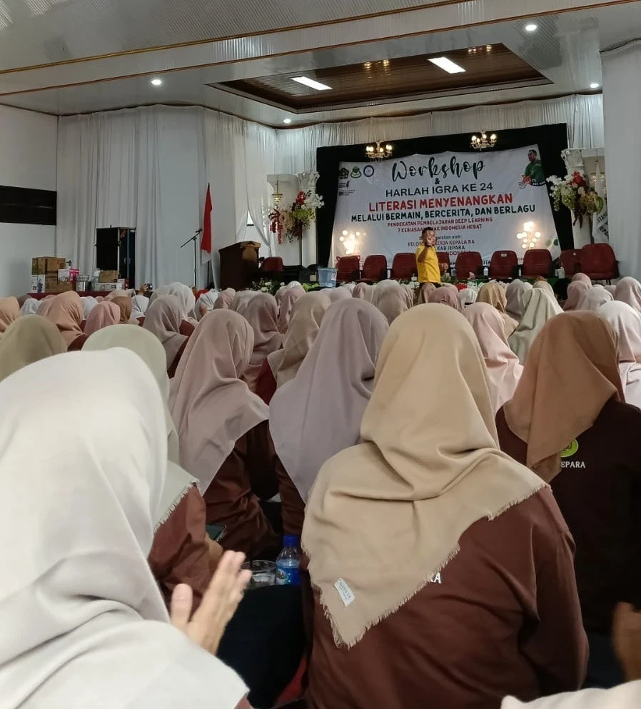 Guru RA Darul Huda 1 Karanggondang Perkuat Pembelajaran Anak Lewat Workshop dan Harlah IGRA ke-24