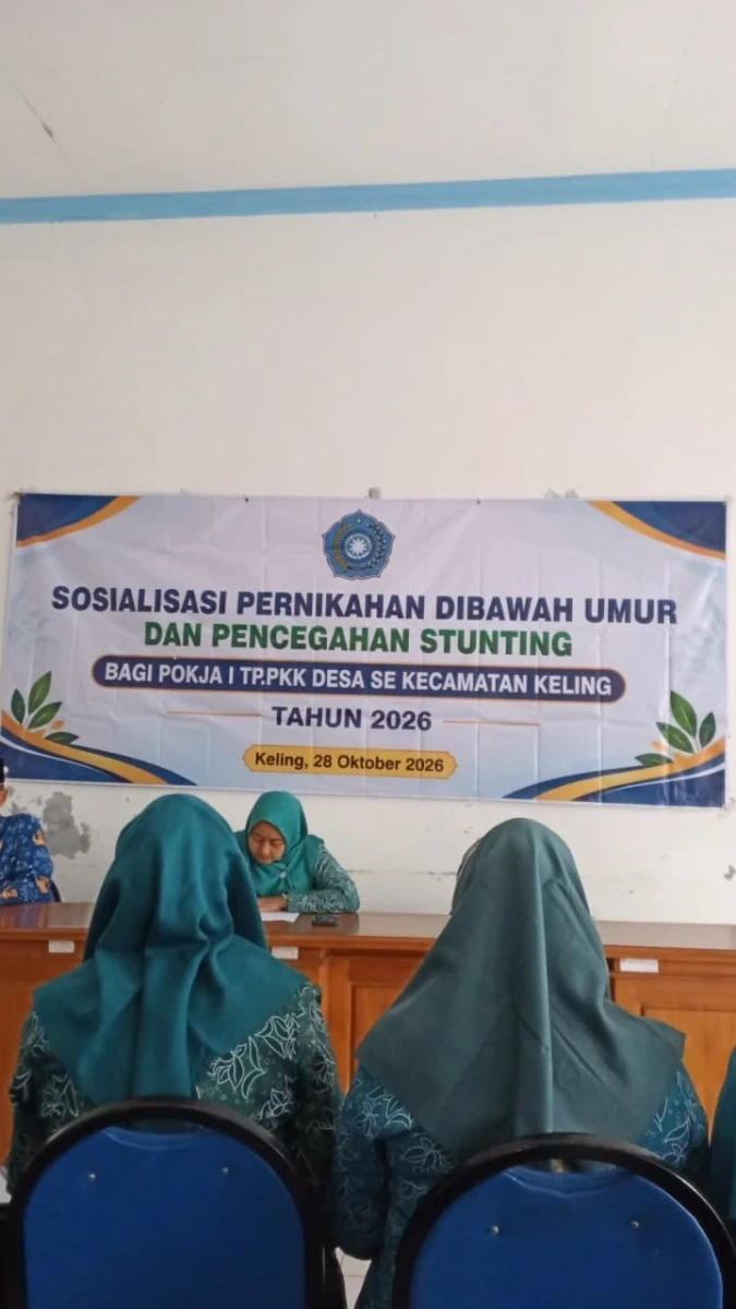 SOSIALISASI PERNIKAHAN DIBAWAH UMUR DAN PENCEGAHAN STUNTING
