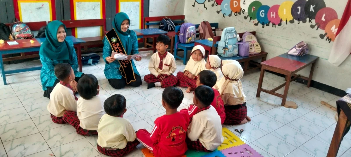 Kunjungan Bunda Paud Desa 