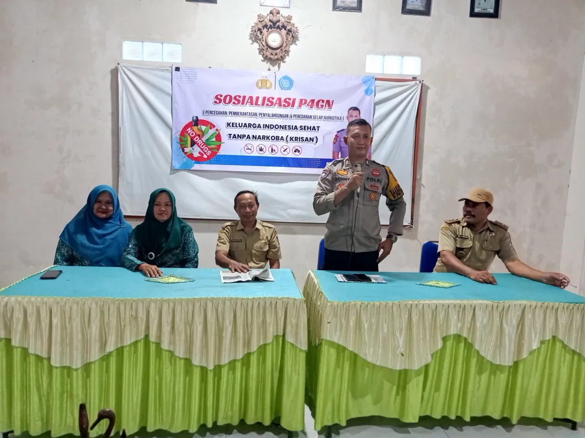 Sosialisasi P4GN  Pokja 1 desa sinanggul