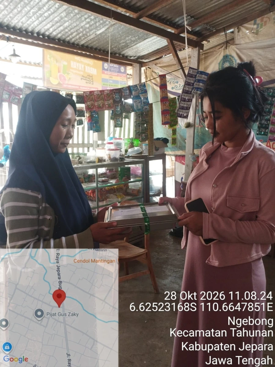 PEMBAGIAN MBG DI POS 3