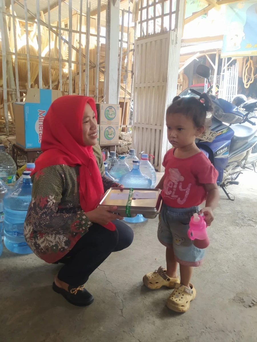 PEMABAGIAN MBG DI POS 3