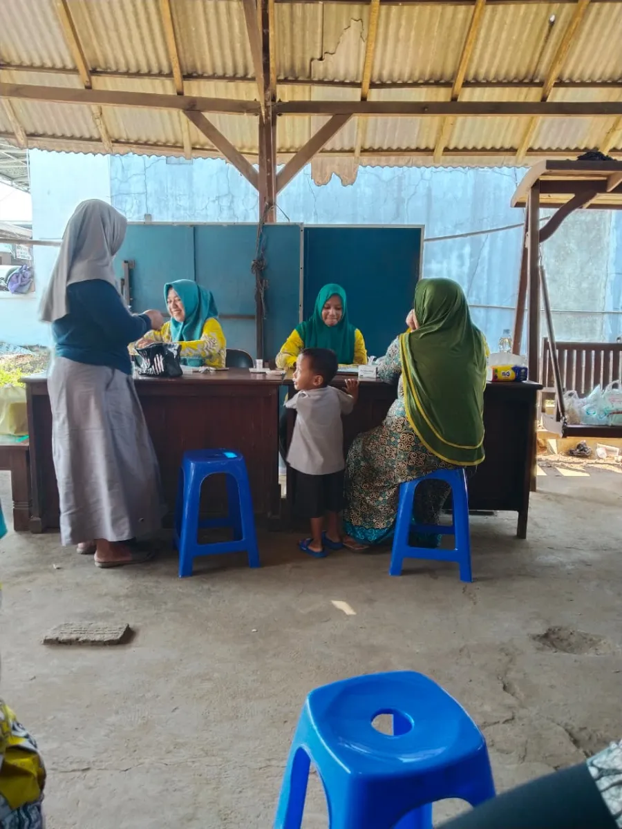 Posyandu ILP Cempaka 1 Desa Petekeyan Berikan Pelayanan Kesehatan Terpadu