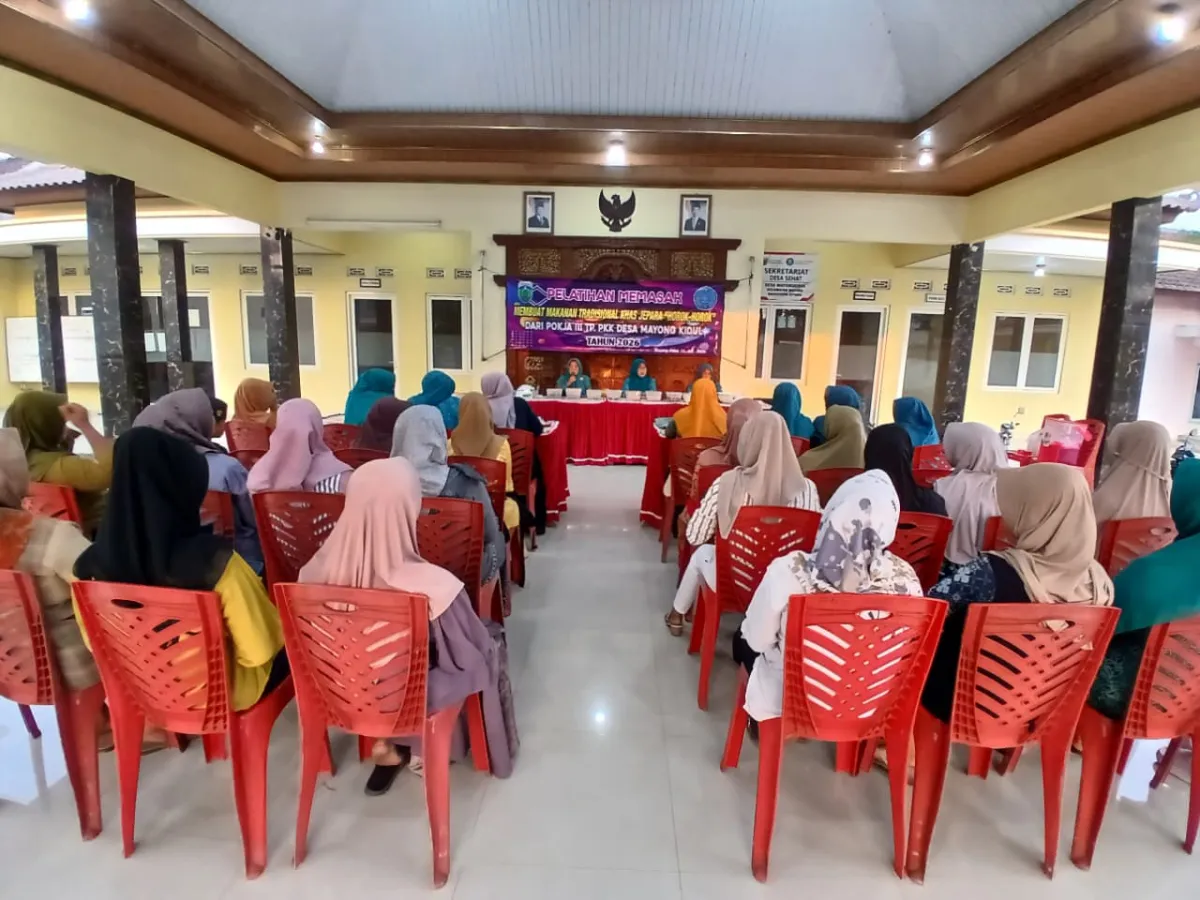pelatihan memasak membuat makanan tradisional khas jepara horok horok