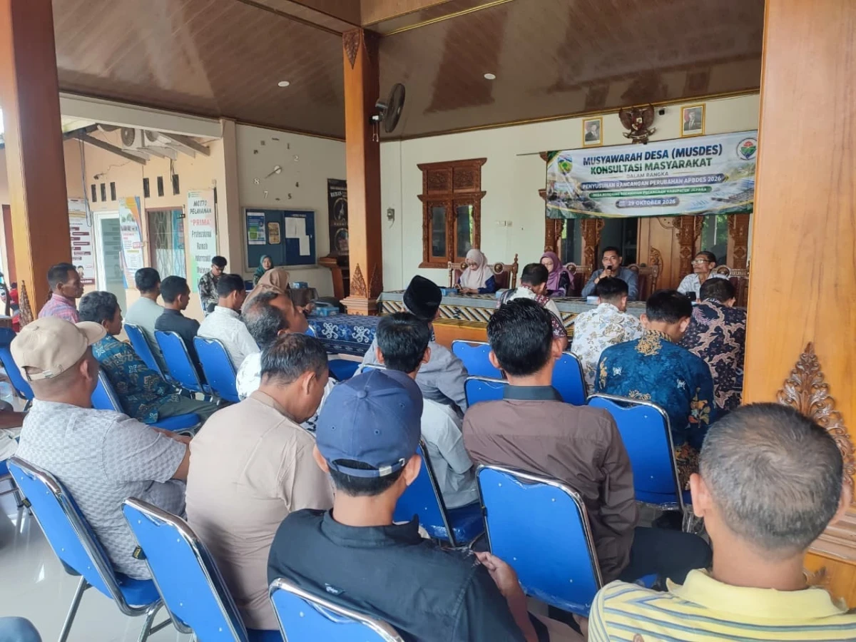 MUSDES KONSULTASI MASYARAKAT PERUBAHAN APBDES TAHUN 2026