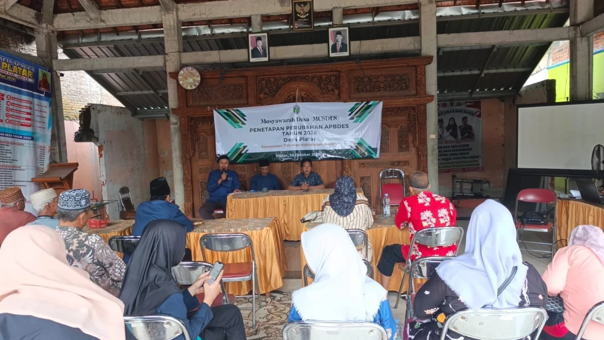 MUSYAWARAH DESA PENETAPAN PERUBAHAN APBDES TAHUN 2026