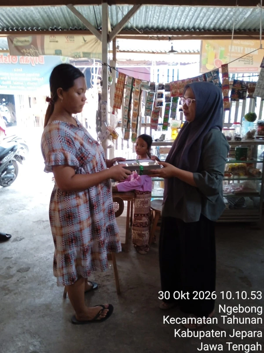 PEMBAGIAN MBG DI POS 3