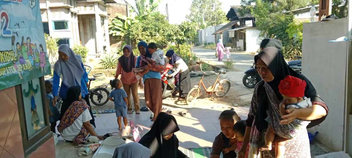 posyandu mawar merah dukuh pagotan desa mayongkidul