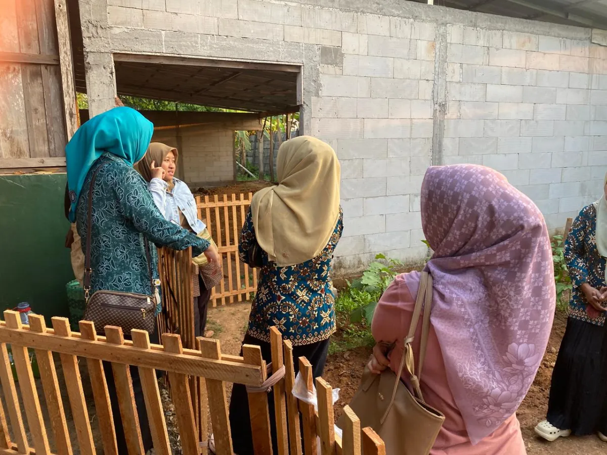 Matangkan Persiapan Lomba AKU HATINYA PKK 2026, TP PKK Kecamatan Pecangaan Tinjau Lokasi di Desa Gemulung.